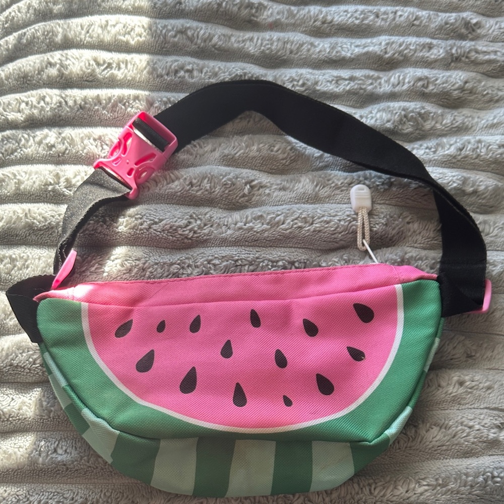 Watermelon Print Kids Waist Bag